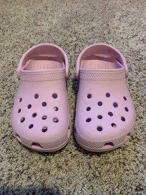 CROCS Kids Pink Classic Clog